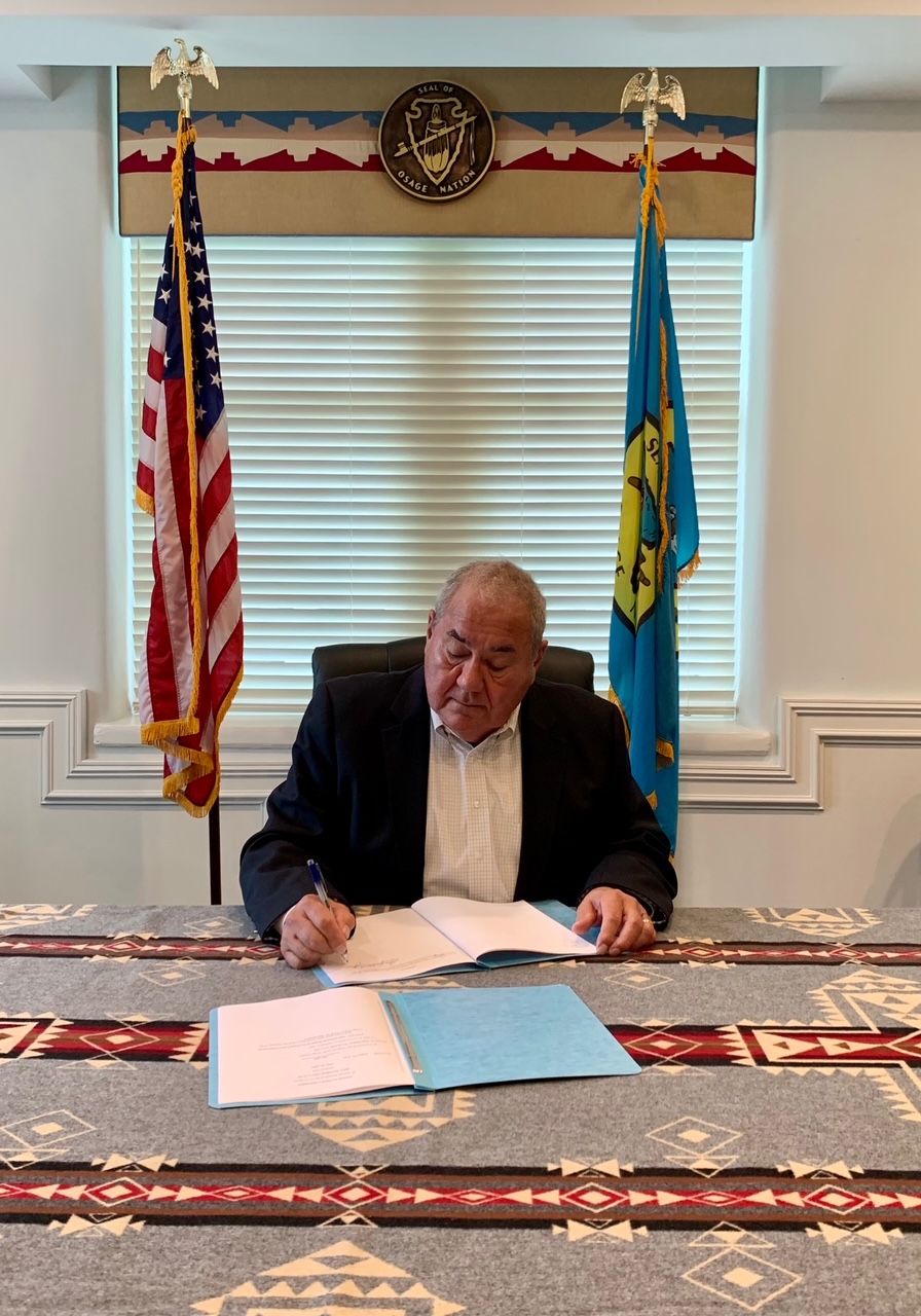 Chief signs law