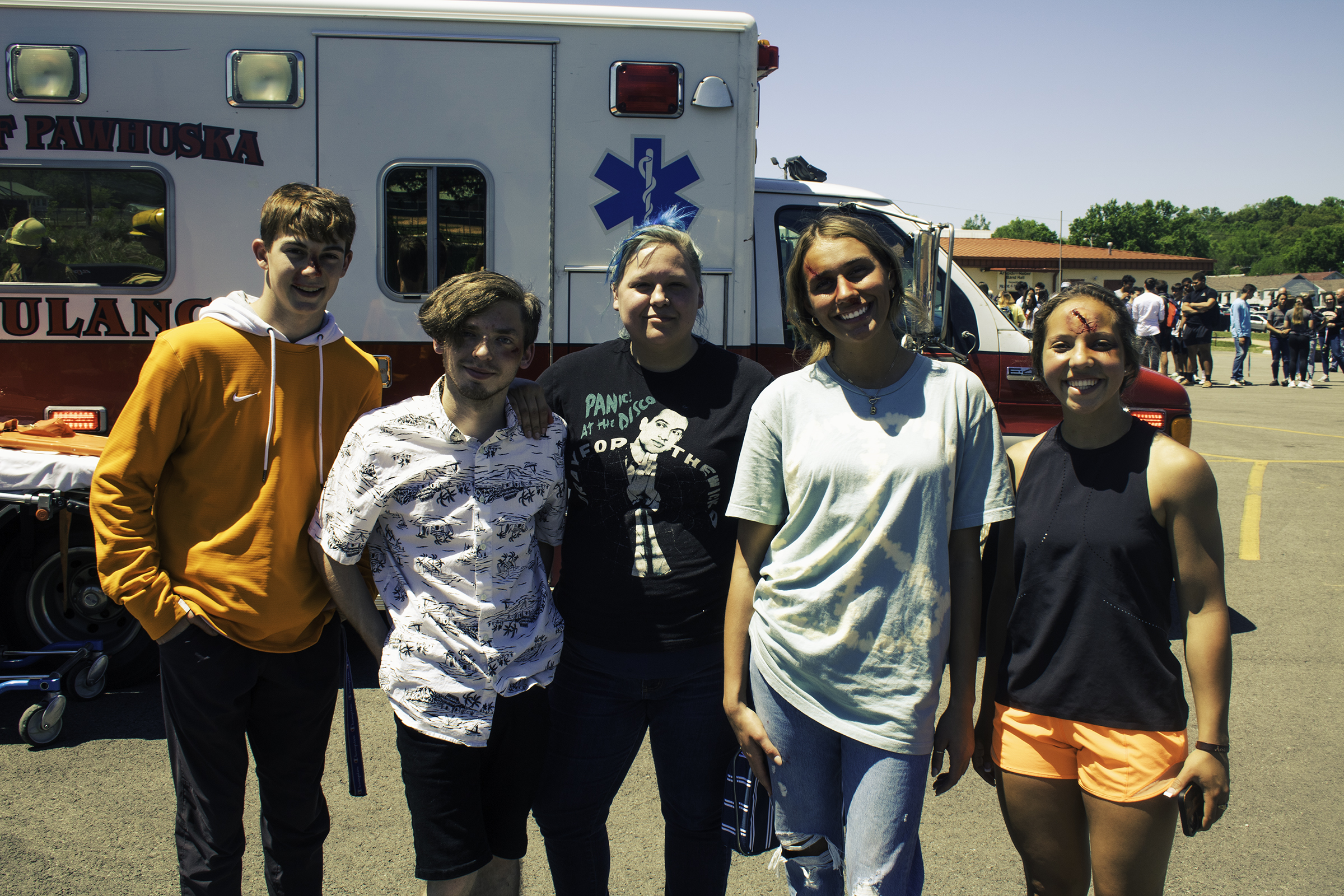 student actors Pawhuska High School