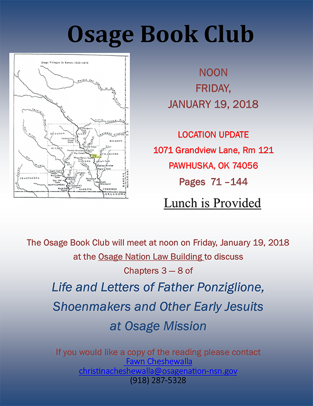January, 2018 Flyer
