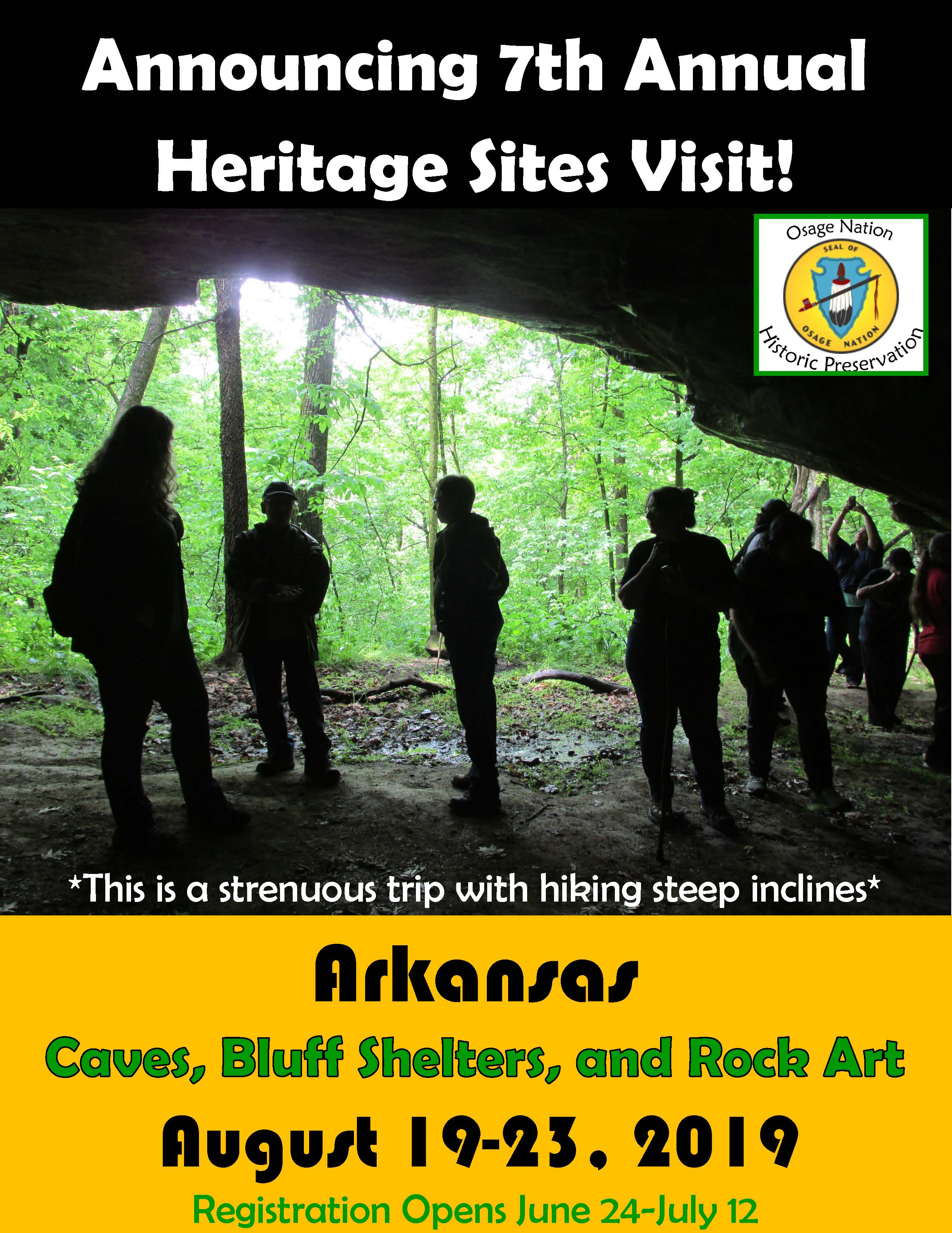 Heritage Sites Visit Flyer 