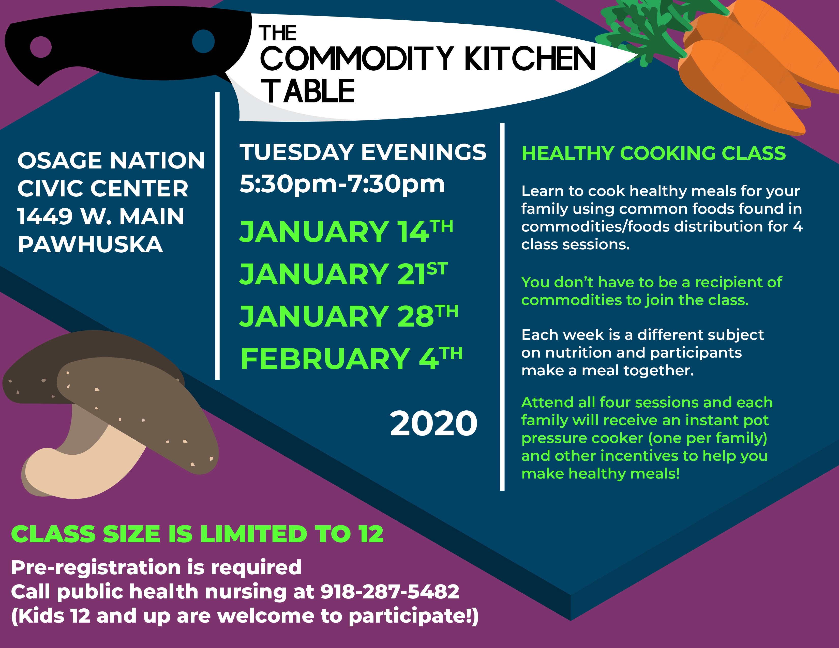 Commodity Kitchen Flyer 