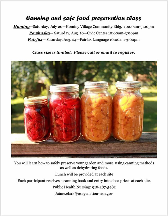 Canning and Preserving 