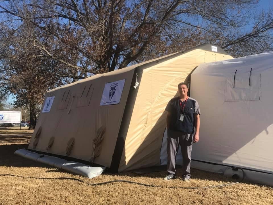 Vaccination Tent 