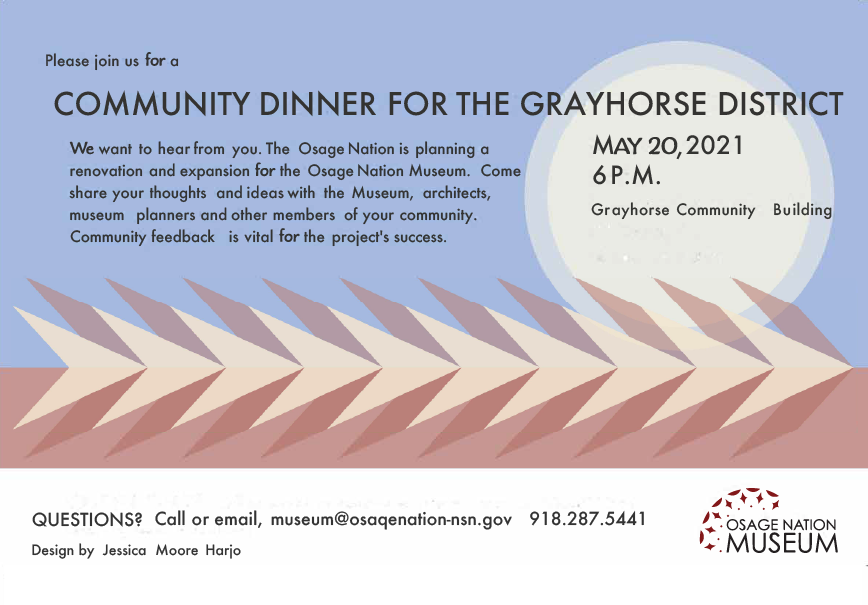 Grayhorse Community Dinner flyer